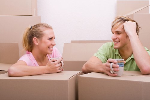 Local removal team working on a Hampstead relocation