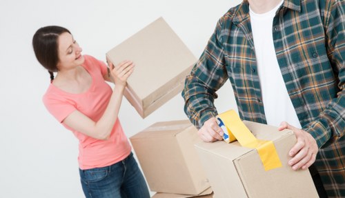 Careful handling of furniture during a Hampstead home move