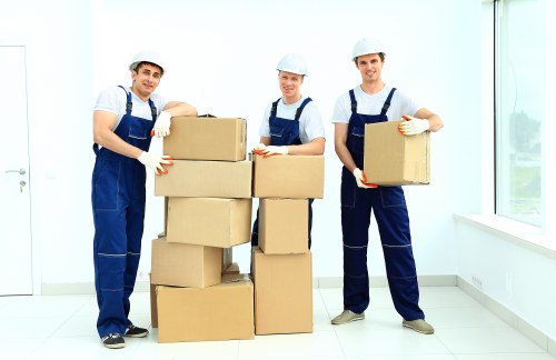 Organised moving checklist and packed boxes for a Hampstead home relocation