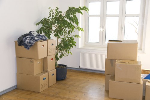Navigating stairs and access in a Hampstead flat removal